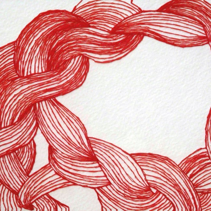 Dibujo 1 - Cabellera - Dibujos - Josefina Laratro