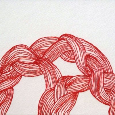 Dibujo 4 - Cabellera - Dibujos - Josefina Laratro